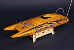 Surge Crusher Brushless Twin-Hull R/C Boat (730mm) Plug-n-Drive