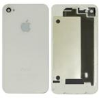 Original Version Glass Back Cover for iPhone 4S (White)