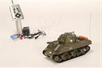 US-M4A3 Sherman Medium RC Tank RTR w/ Tx