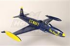 Mini T-33 Blue Angels EDF Fighter Jet EPO Plug-n-Fly