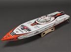 Smash Shark Fiberglass Offshore Brushless Racing Boat w/Motor (840mm)