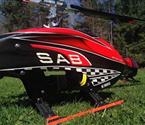 SAB Goblin 770 Competition incl. Rotorblades - Carbon Red / Black