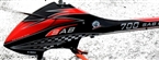 SAB GOBLIN 700 SPEED inkl. Speed Blades - BLACK / RED CARBON