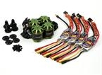 MultiStar & Afro Combo Pack - 2206 Baby Beast Motor and 12A Afro ESC Set of 4 CW/CCW