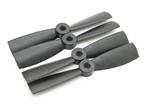 Diatone Bull Nose Plastic Propellers 4 x 4.5 (CW/CCW) (Black) (2 Pairs)