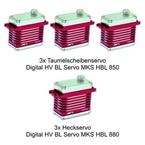 MKS HBL 850 x 3 + 880 x 1 HV Digital Servo Combo