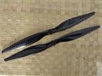 1540 1 Pair Carbon Fiber Propeller 15 x 4 Prop CW / CCW 