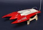 Sea Fire Brushless Twin-Hull R/C Boat (662mm) Plug-n-Drive