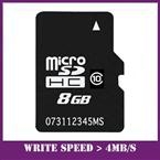 High Speed Class 10 Micro SD(TF) Memory Card 8GB 