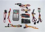 Hobbyking OSD System Combo: Main Board, Power Module, USB/GPS/IR/TEMP Modules w/Remote