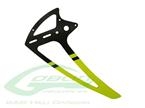 Carbon Fiber Tail Fin Yellow - Goblin 500 