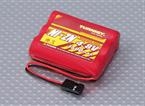 Ni-ZN 4.8V 1500mAh Flat Receiver Pack