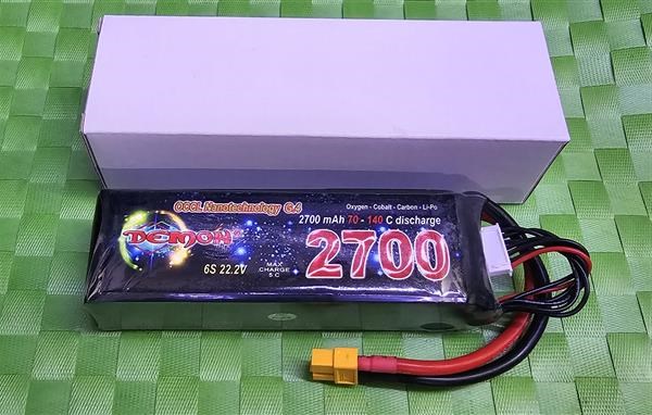 DEMON OCCL 2700Mah 6S 70-140C Limited edition