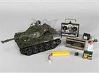 US-M41A3 Walker BullDog Light RC Tank RTR w/ Airsoft, Tx, Sound Generator & smoke