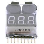 -8S Battery Voltage Tester Low Voltage Buzzer Alarm