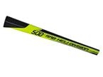 Carbon Fiber Tail Boom Yellow/Black - Goblin 500