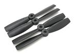 Diatone Bull Nose Plastic Propellers 5 x 4.5 (CW/CCW) (Black) (2 Pairs)