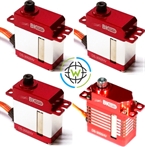 BK MICRO HELI SERVO SET 3 x DS-3002HV + 1 x DS-3005HV